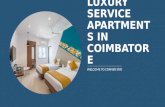 Visit Luxury Service Apartments in Coimbatore