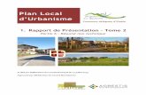 F Plan Local - valgelon-la-rochette.com€¦ · 3. Etable Plan Local d’Urbanisme arrêté le 17 juillet 2019 Rapport de Présentation – Tome 2 – Partie 6 – Résumé non technique