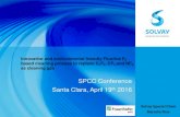 SPCC Conference Santa Clara, April 19 2016 · 2016. 4. 1. · -film25-wafer runs in auto-mode • 500 wafers deposited, clean after every wafer • Optical inspection of process kit
