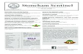 A PUBLICATION OF THE STONEHAM SENIOR CENTER Stoneham … · 2017. 12. 11. · Stoneham Sentinel 136 Elm Street, Stoneham, MA 02180 · (781) 438-1157 · (781) 438-1161 Fax (781) 279-4904