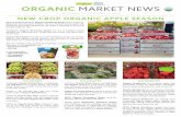 ORGANIC MARKET NEWS - Four Seasons · ORGANIC MARKET NEWS SEPTEMBER 4 - SEPTEMBER 11, 2020 Now in stock! Washington Organic SweeTango Apples are in season for September and into early