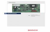 49522D DX4020 Ethernet Ifc Module Inguide · 3.1 Bosch Control Panels 3.1.1 DX4020 Mounting The DX4020 can be mounted inside a D8103 or D8109 enclosure using any of the standard three-point