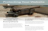Protecting Your Website - team218.com · Wordpress Login Wordpress is susceptible to brute force attacks from hackers. A brute force attack is simply an attempt to gain access to