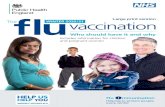Flu vaccination, who should have it and why - large print version · 1 The flu vaccination Who should have it and why Winter 2020 to 2021 Includes information for children and pregnant