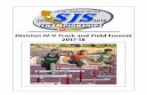 Division IV-V Track and Field Format 2017-18 · 2018. 4. 21. · FORMAT – 2018 TRACK & FIELD TO: Sac-Joaquin Section schools that participate in Track & Field FROM: Michael S. Garrison,