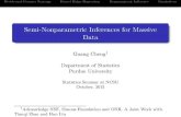 Semi-Nonparametric Inferences for Massive Datachengg/Massive_Heterogeneous_Data.pdf · Recent News on Big Data On August 6, 2014, Nature2 released news: \US Big-Data Health Network