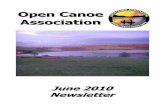 Open Canoe Association · 2020. 5. 12. · lovely personalised hip flasks, a card full of signatures and vouchers to spend at MEC when we get to Canada, and as we hugged our friendswe