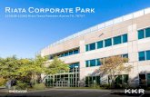 Riata Corporate Park - Endeavor Real Estate Group · Riata Corporate Park contains 8 buildings totaling 688,100 RSF and represents one of the largest Class A office campuses in NW