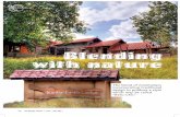 eco design · Kanha Earth Lodge is located in a sylvan setting just 8 Km from the Khatia Gate of Kanha National Park,on the verge of the buffer zone of dense Sal forest. In designing
