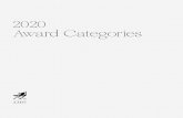 2020 Award Categories · Adelaide Advertising & Design Club 2020 Award Categories 2 Please read through this year’s entry kit as several changes have been made to categories. There