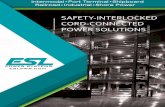 SAFETY-INTERLOCKED CORD-CONNECTED POWER SOLUTIONS · as the industry leader in the design and manufacturing of electrical devices for powering refrigerated ISO containers. With special
