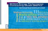 BOMA Energy Performance Contracting Model [BEPC]€¦ · ESCO Partnership COMMERCIAL REAL ESTATE S Transparency Turn-key solution M Investor Confidence Project G Toolkit Utilities
