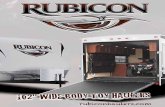 Standard Features and Options€¦ · Custom Rubicon Foldaway Furniture Beauflor® Flooring Foot Flush Toilet Puck Lighting above Cabinets Metal Drawer Guides Hard Lambrequin Window