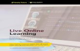 Live Online Learning - hr.jhu.edu€¦ · We provide live instruction, scheduling, homework supervision, and progress reports. A personalized approach. With our adaptive assessments,