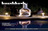 MASONRY BBQS l OUTDOOR FIRESGrills 14 15 Currently available in New Zealand only High quality cover, PVC coated. 2 year warranty on UV-stability. Fits all Buschbeck fireplaces/BBQ-grills.