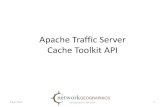 Apache Traffic Server Cache Toolkit API · •Initial concept at previous ATS Denver Summit. –Presented at Yahoo! ATS Summit. •Everyone wanted different tiered features. •Then