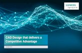 CAD Design that delivers a Competitive Advantage Desig… · Remove design constraints and design faster In history-based CAD, users must learn to “model correctly” to anticipate