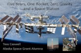 Five Years, One Rocket, Zero Gravity …and a Space StationASGP: After ISIS . Alaska Microgravity . Microgravity: Round Two . Beyond ASGP •Environmental and Thermal Operating Systems
