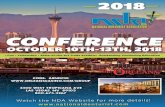 CONFERENCE - National Denturist€¦ · LAS VEGAS, NV 89103 800-675-3267 OCTOBER 10TH-13TH, 2018 2018 CONFERENCE CODE: A8NDC10 . ... Designing Partial and Full Dentures Digitally