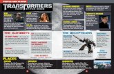 the aUtOBOtS the DeCePtICONS - Scholastic UK · 2013. 2. 28. · Transformers Dark of the Moon.indd 4 21/11/12 19:09:47 5 WASHINGTON Washington is the capital of the USA. It isn’t