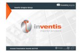 Inventis Gregory Group · Investor Presentation Inventis Ltd FY19 Inventis Limited Listed Listed on the ASX in 1999 Today 3pastyears Restructure commenced Divested NZ operations Centralisedoperations
