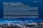 More than smart. Truly intelligent IoT. · industries, including energy, manufacturing, transportation and logistics, utilities and retail. Our 70+ Dell IoT Solutions Partners can