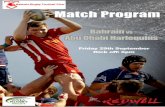 Match Program - Bahrain Rugbybahrainrfc.com/wp-content/uploads/2018/02/Match-Program-29th-September.pdfMany of the players have played in 3 different countries in as many weeks - with