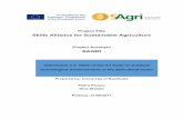 Skills Alliance for Sustainable Agriculture€¦ · Erasmus+: Schools, Vocational Training Adult Education, Platforms KA2: Cooperation for innovation and the exchange of good practices