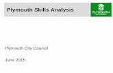 Plymouth Skills Analysis · 2008 and Q2 2009, contraction that is twice as deep as that experienced in 1980. This recession, however, has been characterized by a much lower decline
