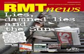 Lies, damned lies and the Sun · ISSUE NUMBER 10, VOLUME 12 Essential reading for today’s transport worker NOVEMBER/DECEMBER 2010  org.ukuk Lies, damned lies and