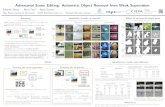 Adversarial Scene Editing: Automatic Object Removal from ... · Adversarial Scene Editing: Automatic Object Removal from Weak Supervision Rakshith Shetty1,3 Mario Fritz2,3 Bernt Schiele1,3