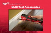 Oscillating Multi-Tool Blades - Streamhoster.comweb28.streamhoster.com/hardwarehouse/news 2015/milwaukee om… · Multi-Tool Accessories Oscillating tools have been growing in popularity