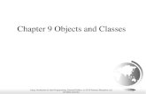 Chapter 6 Objects and Classes - akyokusClasses Classes are constructs that define objects of the same type. A Java class uses variables to define data fields and methods to define