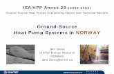 Ground-Source Heat Pump Systems in NORWAY...IEA HPP Annex 29 (2004-2006)Ground-Source Heat Pumps Overcoming Market and Technical Barriers Ground-Source Heat Pump Systems in NORWAY