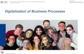 Digitalization of Business Processes Introduction.pdf · Digitalization of Business Processes: Introduction 3. Prof. Dr. Knut Hinkelmann “Types of BPM” Human-centric BPM ♦require