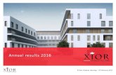 Annual results 2016 - xior.es...Trends in number of students 6 BELGIUM & THE NETHERLANDS INCREASING NUMBER OF EU AND NON-EU STUDENTS IN BELGIUM AND THE NETHERLANDS ~19,000 ~43,000