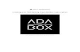 Creating and Maintaining Your AdaBox Subscription€¦ · Cancel your recurring subscription. Update your preferred subscriber email, payment method (both credit card and billing