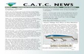 C.A.T.C. NEWS - Carolina Antique Tackle Collectors XV... · 2012. 3. 28. · April 2012 THE CAROLINA ANTIQUE TACKLE COLLECTORS NEWSLETTER VOL XV NUMBER 2 C.A.T.C. NEWS President’s