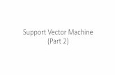 Support Vector Machine (Part 2)aykut/classes/spring2016/bbm406/... · The Solution of Quiz-2 •The maximum margin weight vector will be parallel to the shortest line connecting points