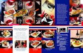 THAI RESTAURANT - Thebestof · In addition to the main restaurant, we also have a private function room. The room can be booked for private celebrations or for corporate events for