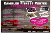Randolph Rambler Fitness Center - JBSA Today · 3:15 p.m. Kinetics (FREE) Zumba® Saturdays Zumba® 11:40 a.m. Pilates 10:30 a.m. *9:15 a.m. Kickboxing Sundays *1 p.m. Yoga $3 per