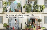 To create a better everyday life for the many people - ZERO€¦ · To create a better everyday life for the many people. 8 ... customer deliveries and services to use electric vehicles