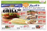 A fresh approach to quality and savings 2 Steaks 479 UP TO€¦ · Pizza 12.01-33.5 oz. SAVE BIG AT JACK’S FRESH MARKET SAVE BIG AT JACK’S FRESH MARKET 1 coupon per customer.