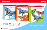 Creativit y With Precisio n - PREMIER+™ 2 Embroidery · One-of-a-kind word art embroidery creations have never been easier. Windows® and Mac® Compatibility PREMIER+™ 2 is designed