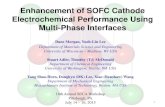 Enhancement of SOFC Cathode Electrochemical Performance ... · Perovskite (AO-BO. 2. stacking) Cathode Material. Completed 33/36 months of project. 1. How does this interfacial enhancement