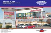 DEL RIO PLAZA FOR SALE · 2018. 6. 7. · DEL RIO PLAZA NWC MANNING & NEWMARK AVENUES PARLIER, CA 93648 FOR SALE SHOPPING CENTER 60,000+/-Square feet 10+/-Acres For More Information