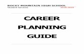 Career Planning Guide 2018-19 - Rocky Mountain High School Planning... · 5rfn\ 0rxqwdlq +ljk 6fkrro )ruw &roolqv &2 kwws hzhe svgvfkrrov ruj vfkrrov urfn\prxqwdlq 7$%/( 2) &217(176
