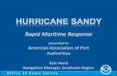 Rapid Maritime Response€¦ · Ferdinand Hassler Thomas Jefferson. Port of New York - New Jersey • NOAA starts surveying Oct 31 • Port resumes modified ops within 5 days Hampton