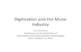 Digitization and the Music Industry€¦ · Intro – assuring flow of creative works •Appropriability –may beget creative works –depends on both law and technology •IP rights