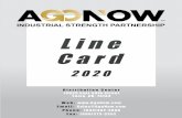 Line - AgoNow Applications/NetSuite... · Line Card 2020 Distribution Center 13035 East 59th Street Tulsa, OK, 74134 Web: Email: Sales@AgoNow.com Phone: (844)462-4666 Fax: (888)273-3352